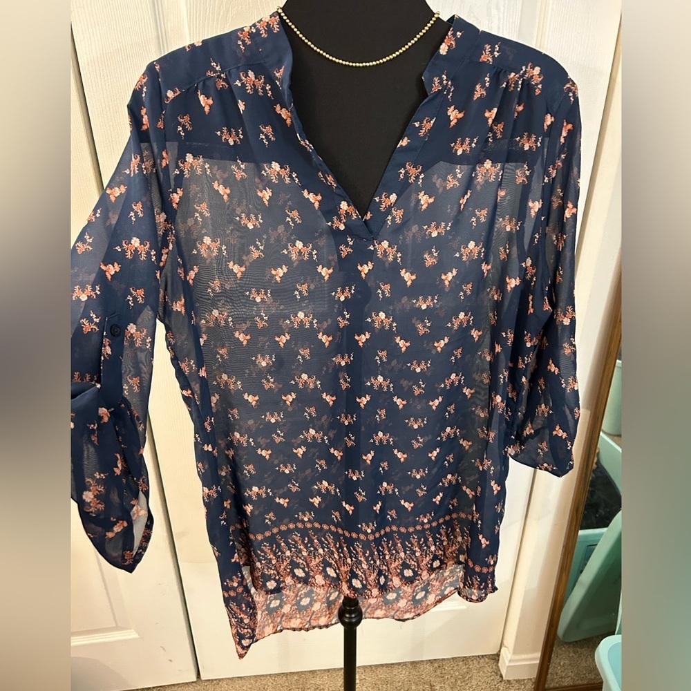 Rue21 Sheer long top